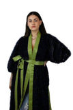 Knitted Lurex Cardigan/Coat Dress